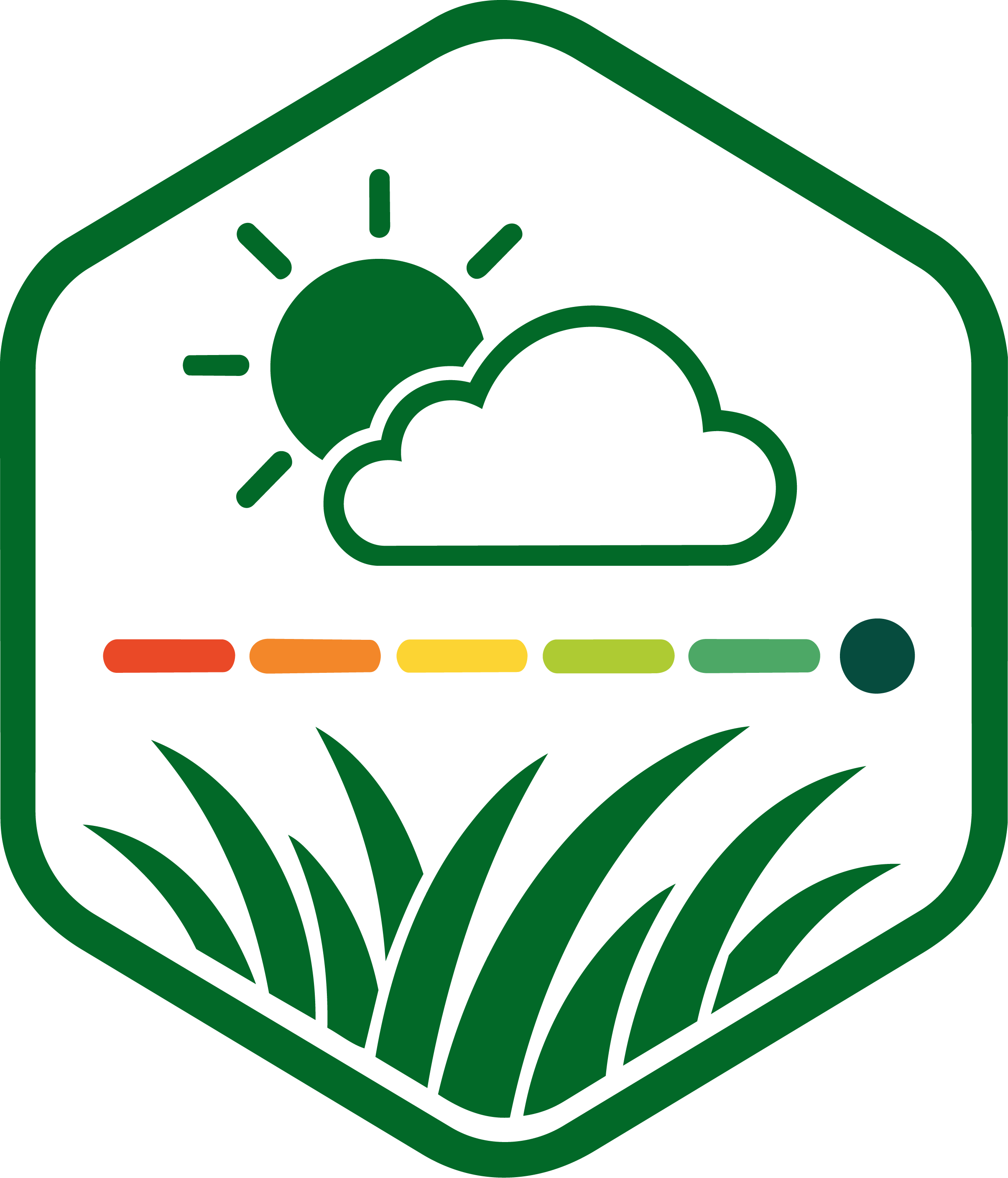 Mähbarkeitsindex Icon – Farbig